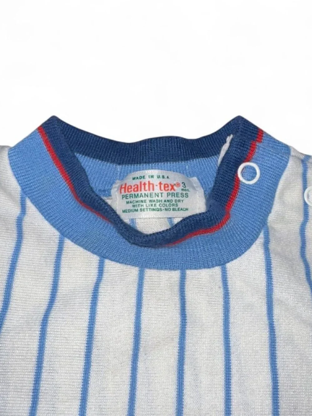 Vintage Baseball Blue baby romper outfit/costume